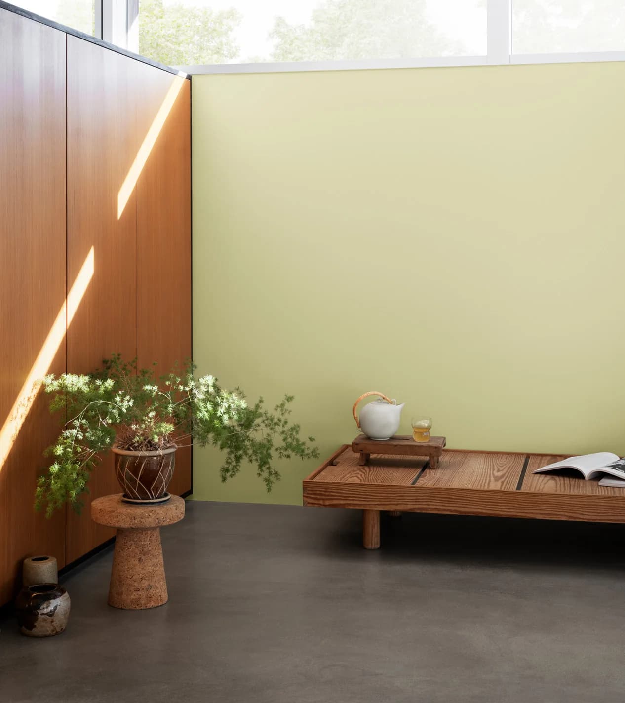 Không gian thư giãn với tường Spring Air