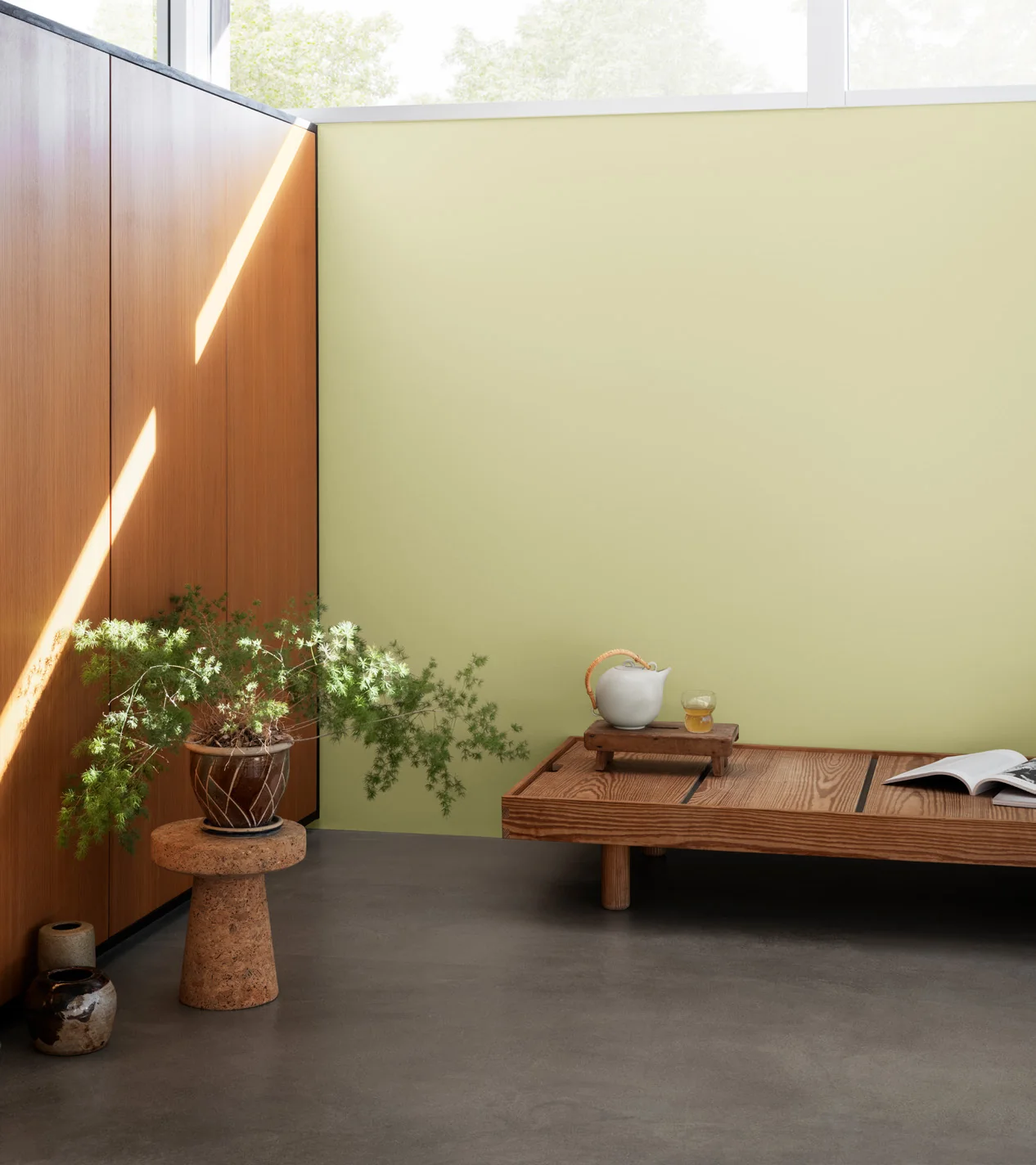 Không gian thư giãn với tường Spring Air
