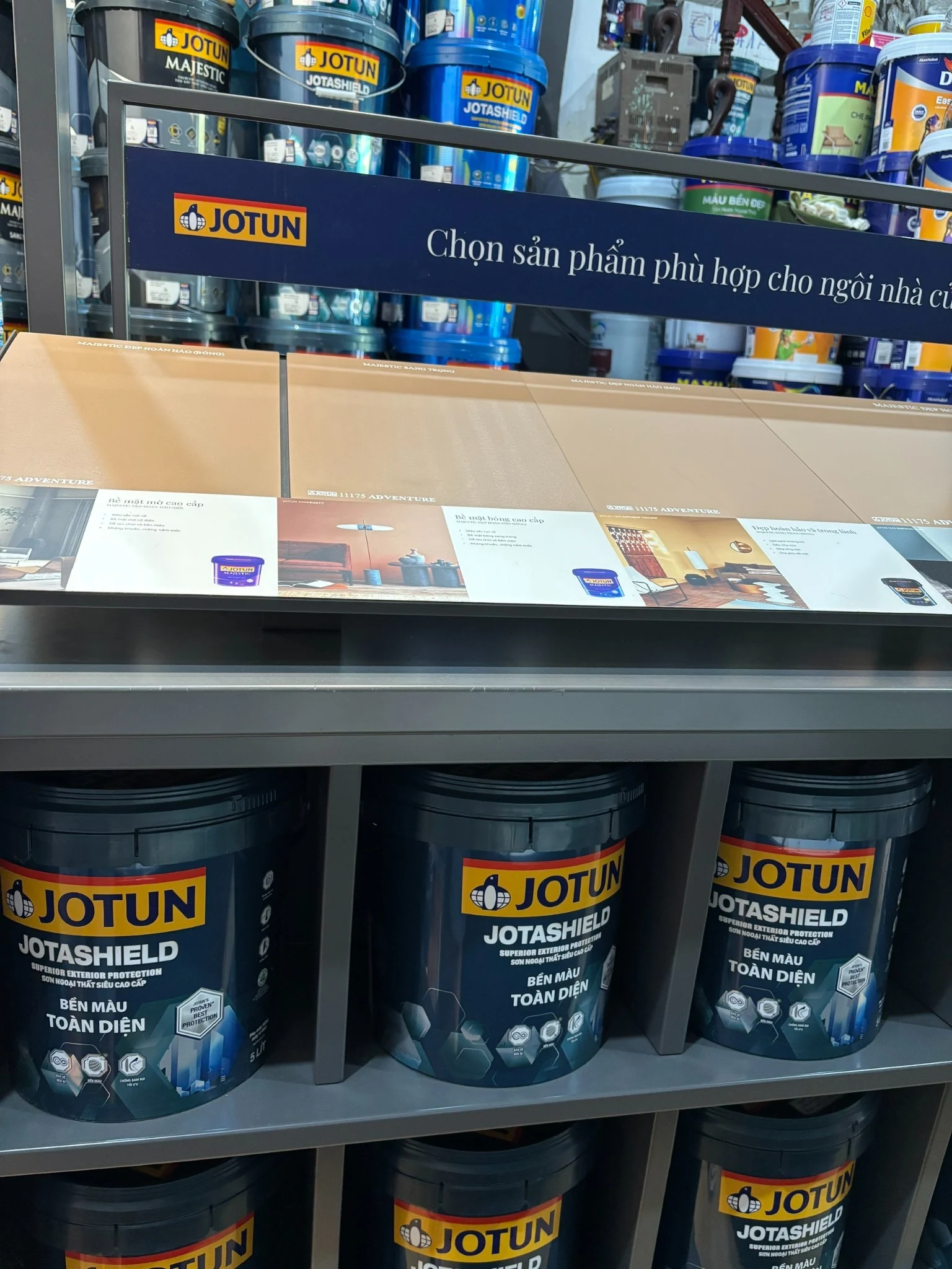 Khu tư vấn lựa chọn sản phẩm sơn Jotun